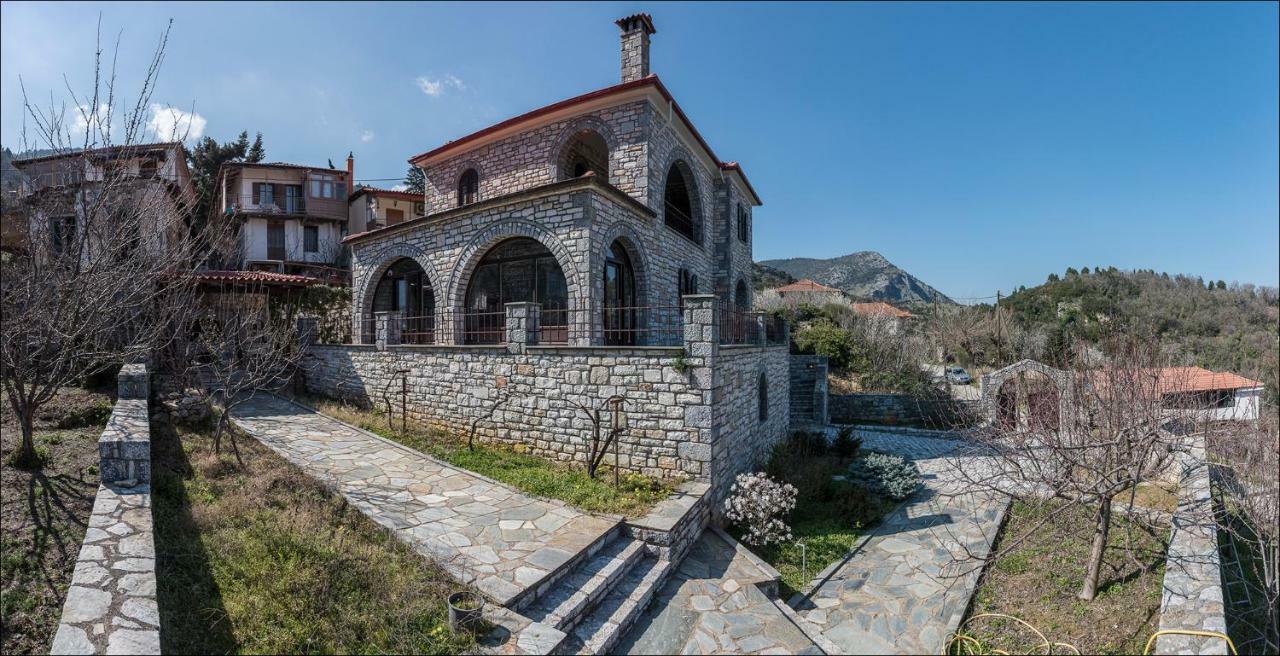 Stone Mansion Anavryti, Αμα 20569 Villa Mystras Bagian luar foto